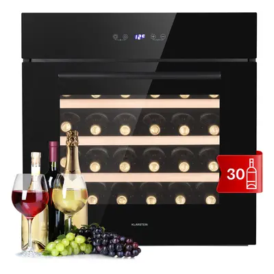 Klarstein Vinsider Built-In Uno Cave a vin encastrable bouteilles litres en acier inoxydable