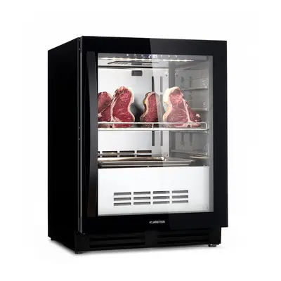 Klarstein Steakhouse Pro Onyx cave de maturation de la viande zone l 1-25°C Touch Panorama