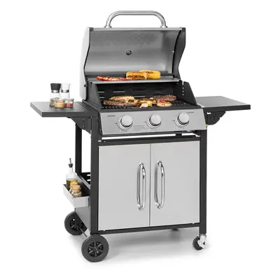 Klarstein Tomahawk Barbecue a gaz x bruleurs de 3,6 kW x 43,5 cm barbecue inox