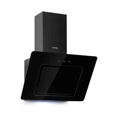 Klarstein Sofia Hotte murale 60cm m3/h Touch-Control façade vitrée - noir