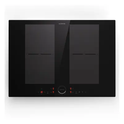 Klarstein Delicatessa Flex Plaque de cuisson encastrable a induction zones W vitrocéramique