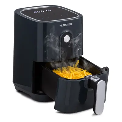 Klarstein Crisp-Pro Friteuse a air chaud Air Fryer 1400W 2,8 litres programmes Minuterie Acier i