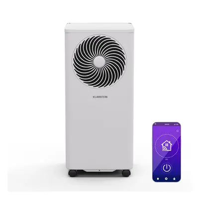 Klarstein Aero Ring 7K Climatiseur BTU mobile et smart pour max. m2 avec commande vocale