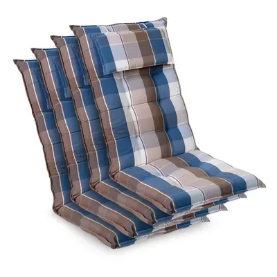 Blumfeldt Sylt coussin de fauteuil appuie-tete pour dossier haut Polyester 50x120x9cm