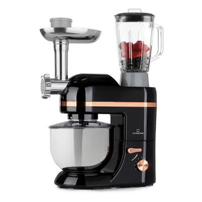 Klarstein Lucia Elegance robot de cuisine, mixeur, hachoir pour viande, 1800W, sans BPA