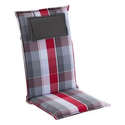 Blumfeldt Coussin Donau Coussin de fauteuil chaise de jardin a dossier haut en polyester 50x120x