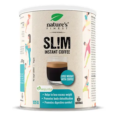 Slim Coffee | Café Minceur | Contrôle des Fringales | Neopuntia™ | Élimine les Graisses et Sucre