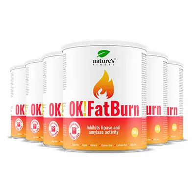 100% Boisson FatBurn | 6x OK!FatBurn® | avec ID-Alg® et L-Carnitine | Meilleurs Brûleurs de Grai