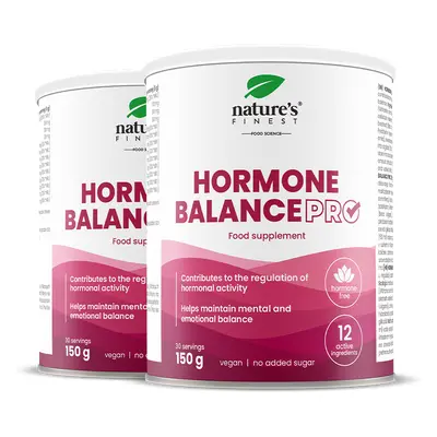 1+1 Hormone Balance PRO de Nature's Finest | Meilleurs compléments pour femmes | Millepertuis, V