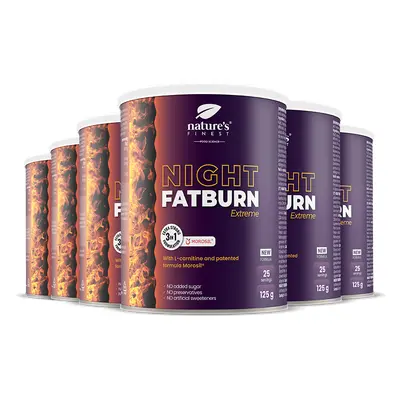 100% Morosil® | 6x Night FatBurn Extreme® par Nature's Finest | Meilleurs Produits Amincissants 