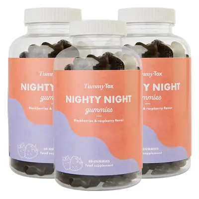 Nighty Night Gummies pour faire de beaux rêves - pots