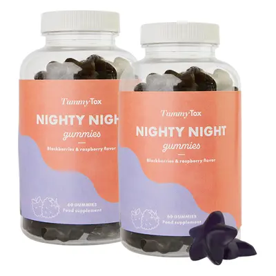 Nighty Night Gummies pour faire de beaux rêves - pots