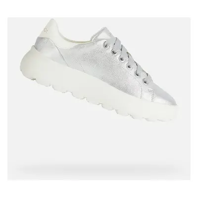 Geox Spherica 4.1 Sneakers Silver