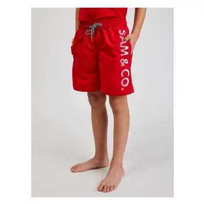 Sam Roman Kids Swimsuit Red