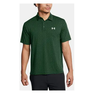 Under Armour UA Playoff 3.0 Printed Polo T-shirt Green