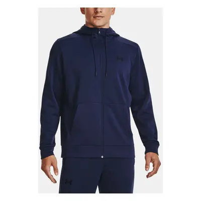 Under Armour UA Armour Fleece FZ Hoodie Sweatshirt Blue