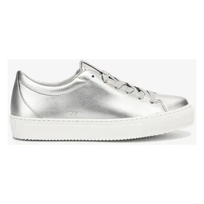 Tommy Hilfiger Zero Waste Metallic Sneakers Silver