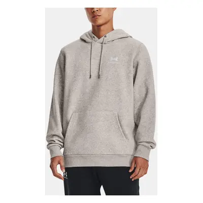 Under Armour UA Essential Fleece Hoodie Sweatshirt Grey