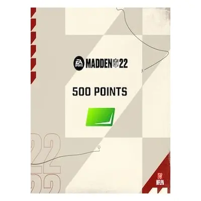 MADDEN NFL 22 - Madden Points 500 Points Europe XBOX Live CD Key