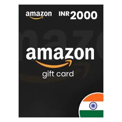 Amazon Gift Card 2000 INR India Amazon CD Key