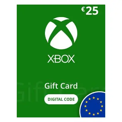 XBOX Live Gift Card 25 EUR Europe XBOX Live CD Key