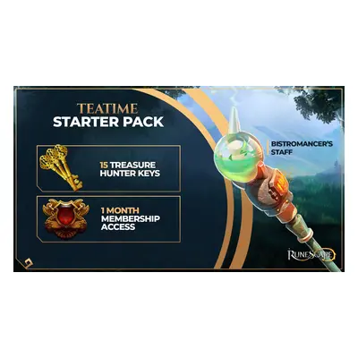 RuneScape Teatime Starter Pack Steam Account MrCliff Pick-up Site