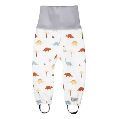 Pantalon évolutif en softshell enfant avec membrane Monkey Mum® - Histoire des dinosaures 74/80