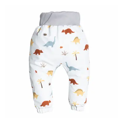 Pantalon en softshell enfant avec membrane Monkey Mum® - Histoire des dinosaures