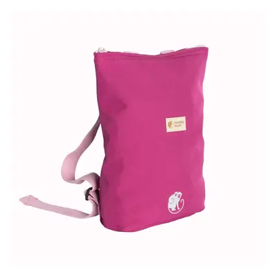 Sac à dos en softshell enfant Monkey Mum® - Framboise juteuse Petit (0-3 ans)