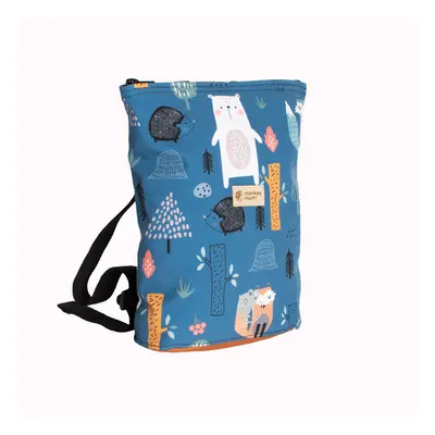 Sac à dos en softshell enfant Monkey Mum® - Animaux de nuit Petit (0-3 ans)