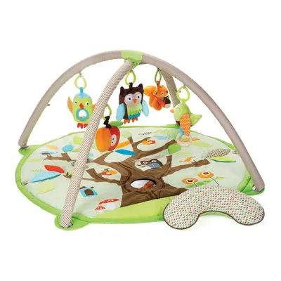 SKIP HOP Couverture de jeu jouets, oreiller Treetop Friends vert-marron 0m+