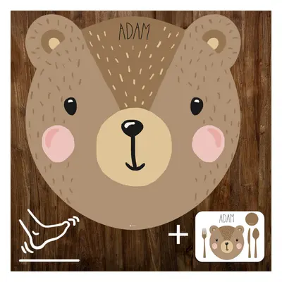 Tapis de jeu enfant - Marron TEDDY