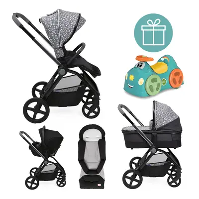 CHICCO Poussette combinée Mysa en Charming Grey + Chicco Transat tout autour GRATUIT