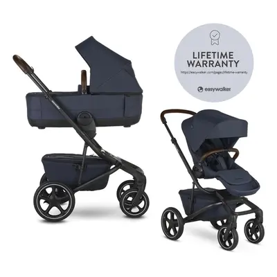 EASYWALKER Poussette combinée Jimmey 2en1 Indigo Blue LITE RWS