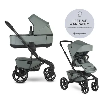 EASYWALKER Poussette combinée Jimmey 2en1 Thyme Green LITE RWS