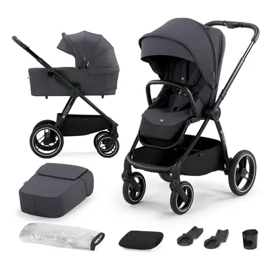 KINDERKRAFT SELECT Poussette combinée Nea 2in1 Deep Grey, Premium