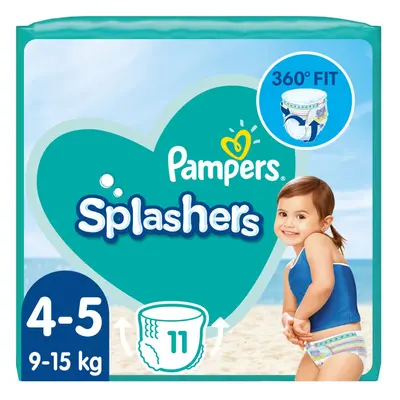 Couche-culotte imperméable PAMPERS Splashers taille (11 pièces) kg