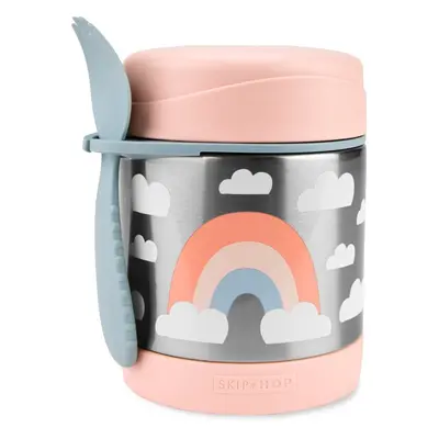 SKIP HOP Spark Style Thermos alimentaire avec cuillère/fourchette Rainbow ml, ans+