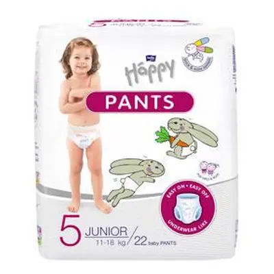 BELLA HAPPY Pants Couches-culottes jetables Junior (11-18 kg) pcs