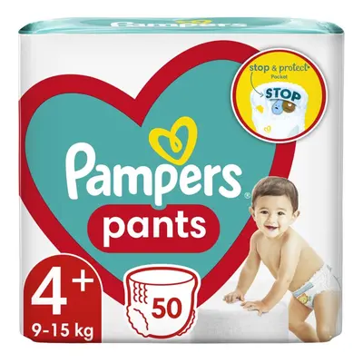 PAMPERS Active Baby-Dry Pants Couches-culottes jetables 4+ (9-15 kg) pcs - JUMBO PACK