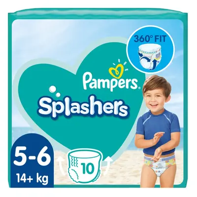 Couche-culotte imperméable PAMPERS Splashers taille (10 pièces) kg