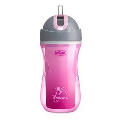 CHICCO Sport tasse thermo avec paille ml rose 14m+