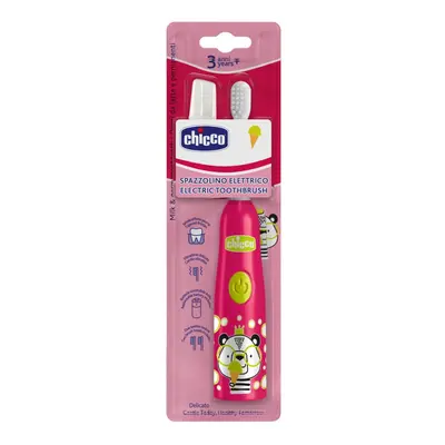 CHICCO Brosse à dents électrique pour enfants Panda 3r+