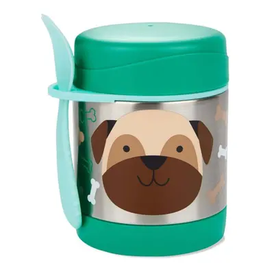 SKIP HOP Zoo Thermos pour nourriture avec cuillère/fourchette Carlin ml, ans+