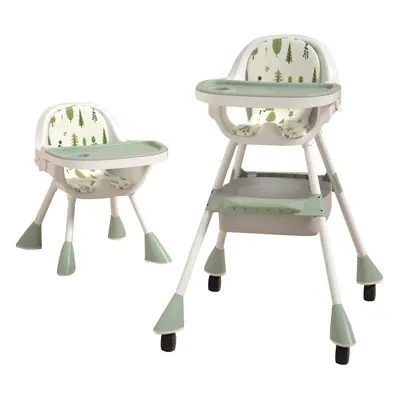 Chaise de salle à manger enfant en Simple - Vert Matcha