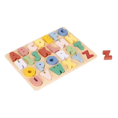 Insérer un puzzle en bois - alphabet coloré