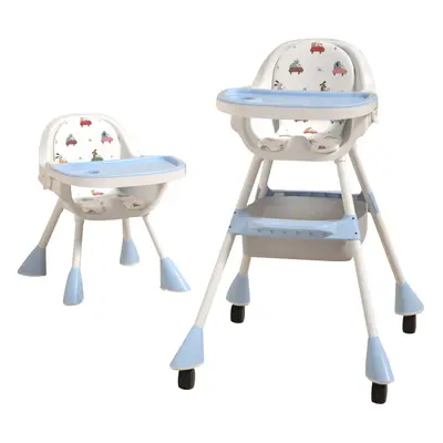 Chaise de salle à manger enfant en Simple - Bleu Ciel