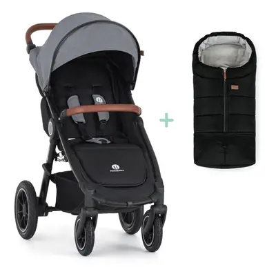 PETITE&MARS Poussette sportive Street2 Air Oak Ultimate Grey + PETITE&MARS sac Jibot OFFERT