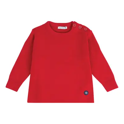 ARMOR-LUX Pull marin "Briac" Kids - laine Mérinos Enfant Braise 6 ANS