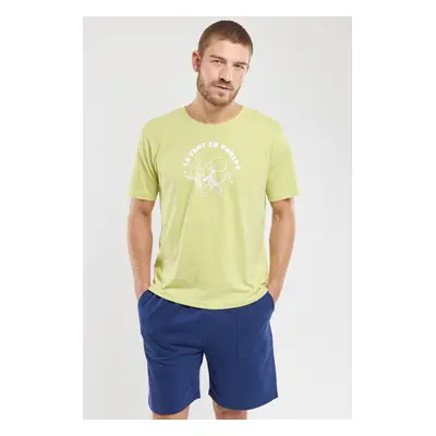 ARMOR-LUX T-shirt "poulpe" - coton léger Homme Banana L